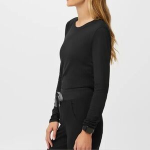 Figs supersoft longsleeve undershirt black